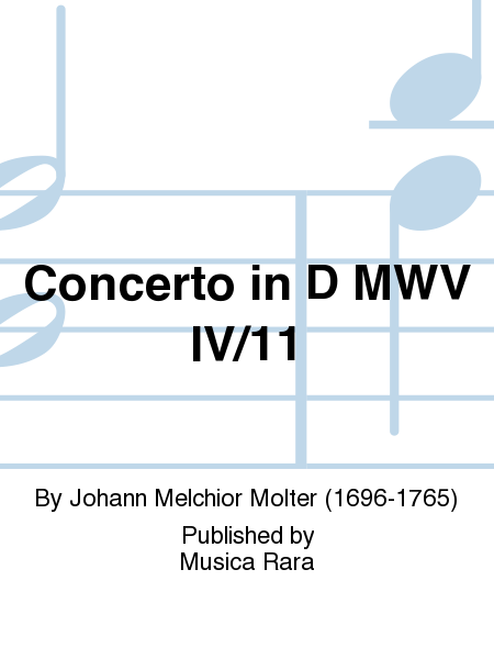 Concerto in D No. 5 MWV IV 11