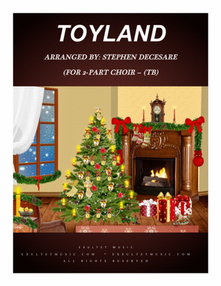 Toyland (for 2-part choir - (TB)