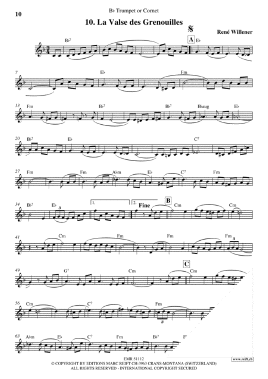 La Fete au Chalet Volume 2 Cornet scores gallery preview page 12