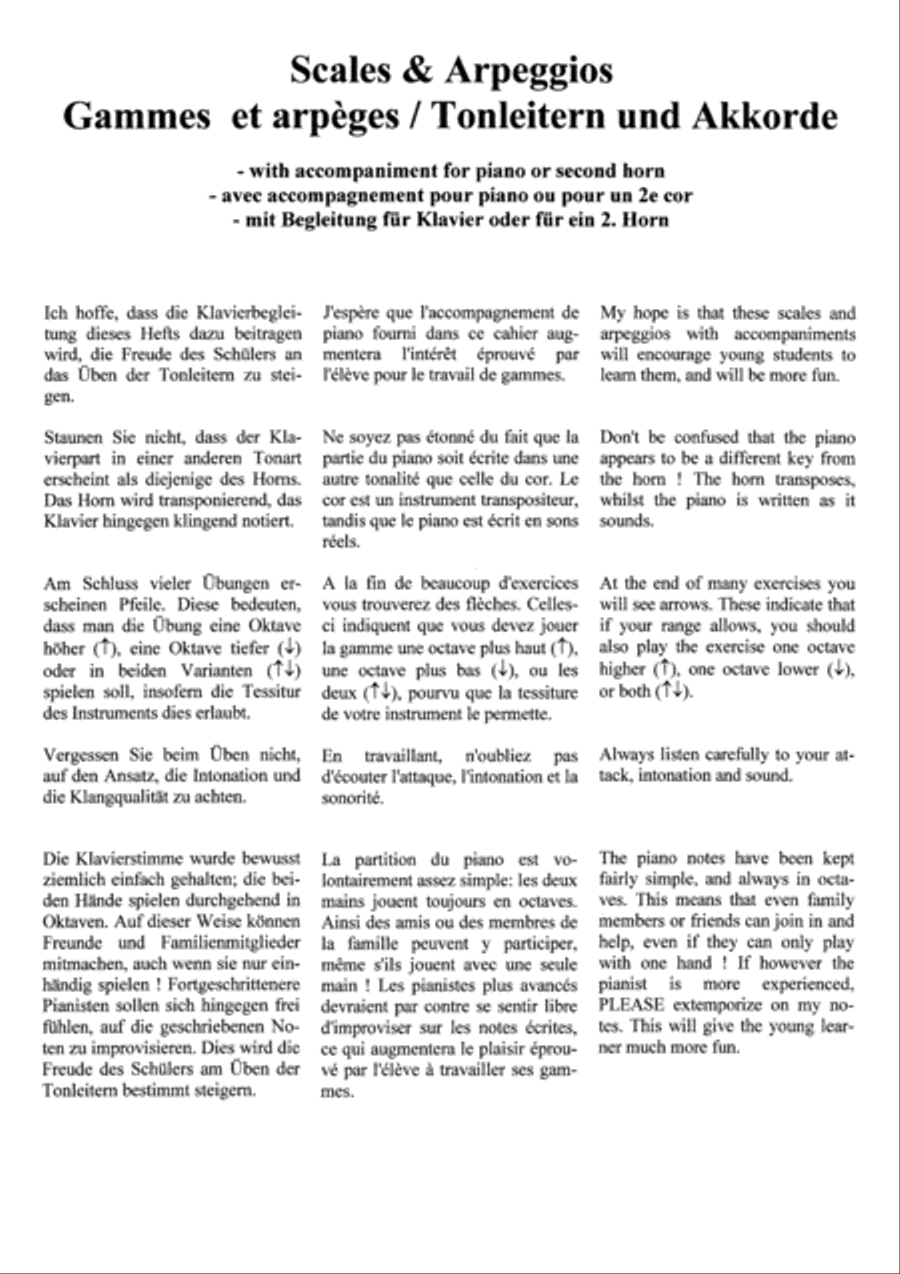 Scales & Arpeggios Piano Accompaniment scores gallery preview page 3