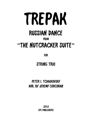 Book cover for Trepak from The Nutcracker Suite for String Trio