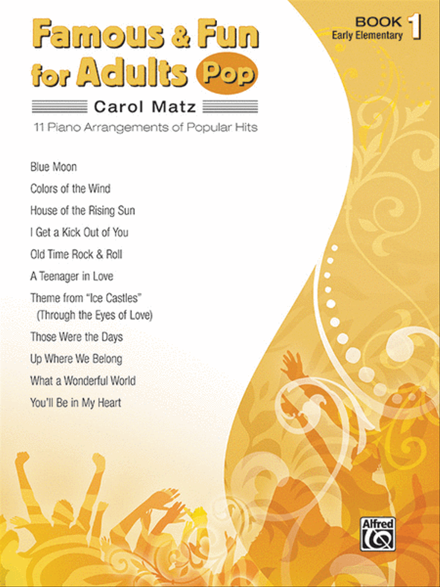 Famous & Fun for Adults -- Pop, Book 1 Piano Method scores gallery preview page 1