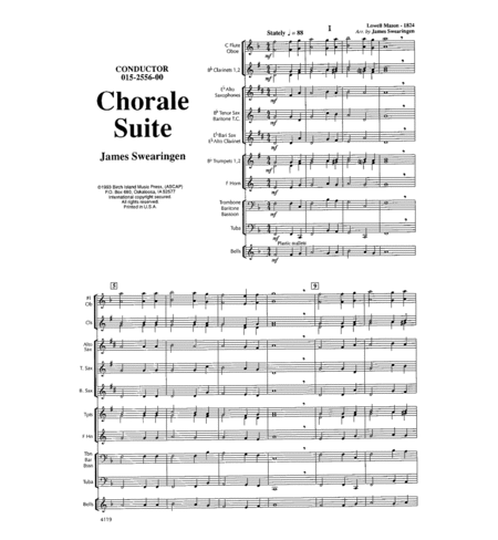Chorale Suite image number null