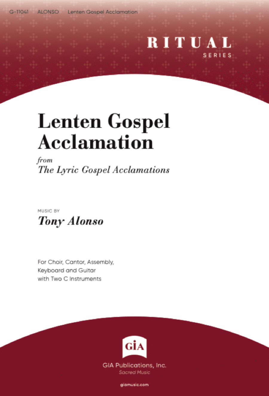 Lenten Gospel Acclamation - Guitar edition