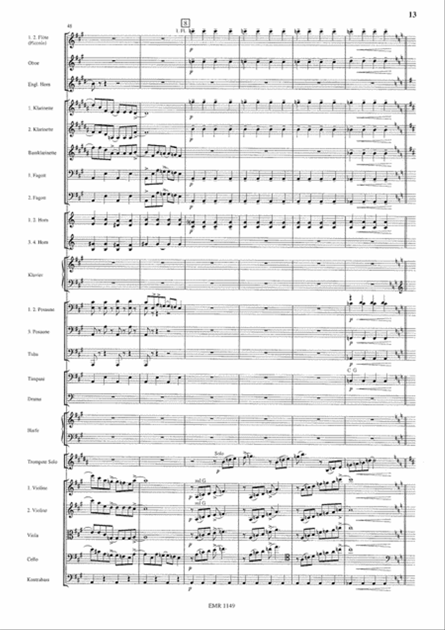 Rhapsody In Blue Orchestra scores gallery preview page 14