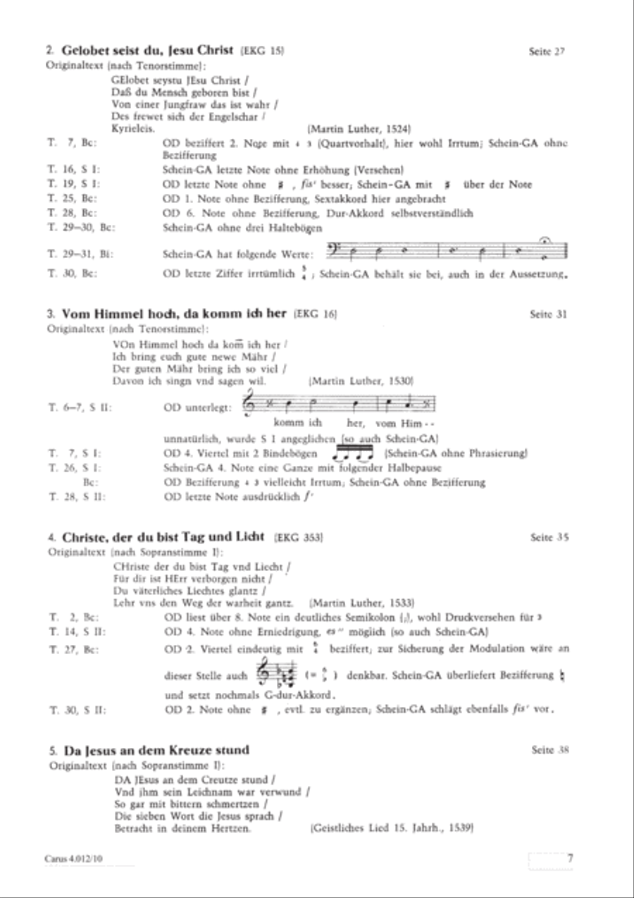 Opella Nova I. Teil 1618 Opella Nova I. Teil 1618 Collection / Songbook scores gallery preview page 8
