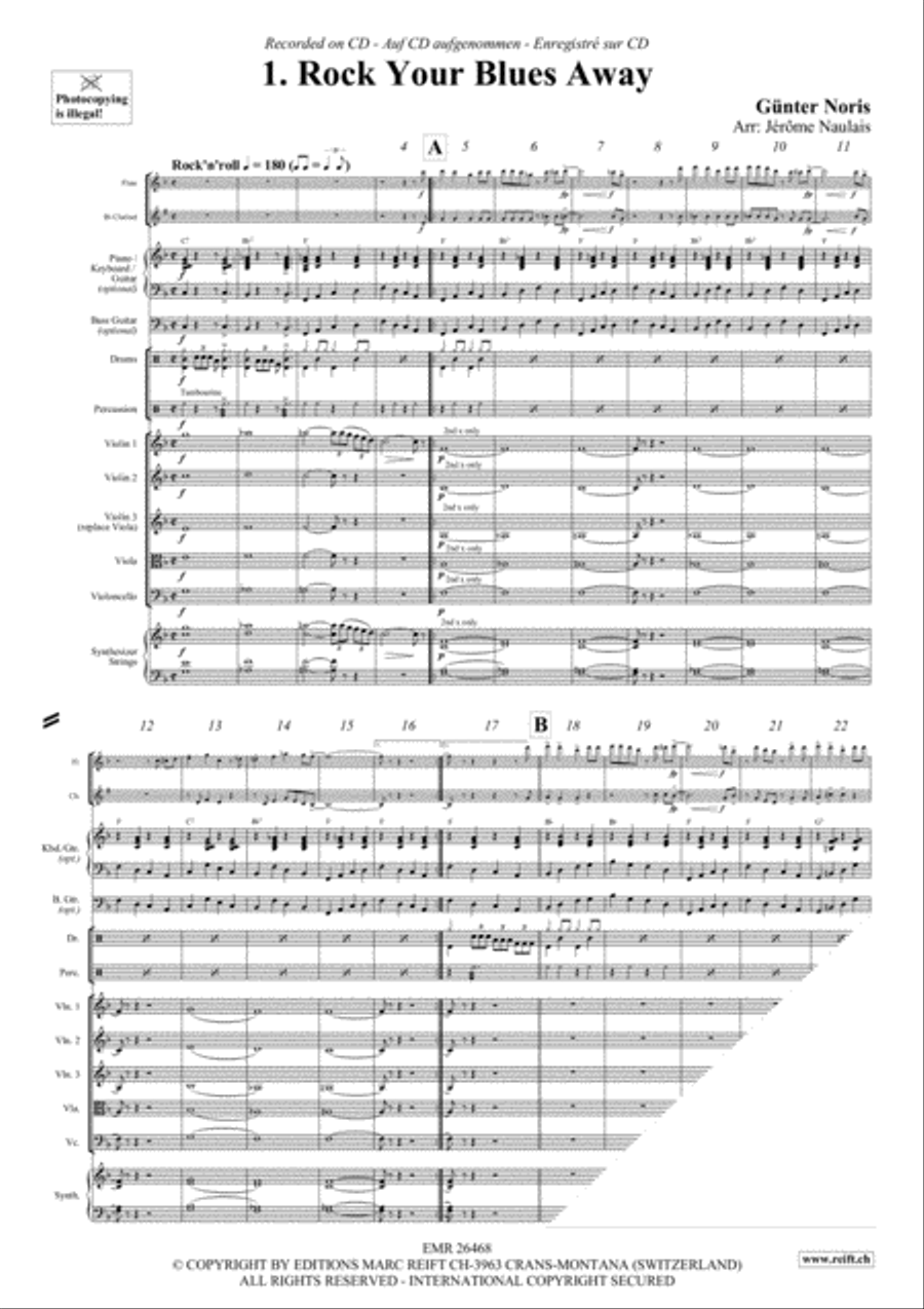 Let's Dance Volume 4 Woodwind Ensemble scores gallery preview page 3