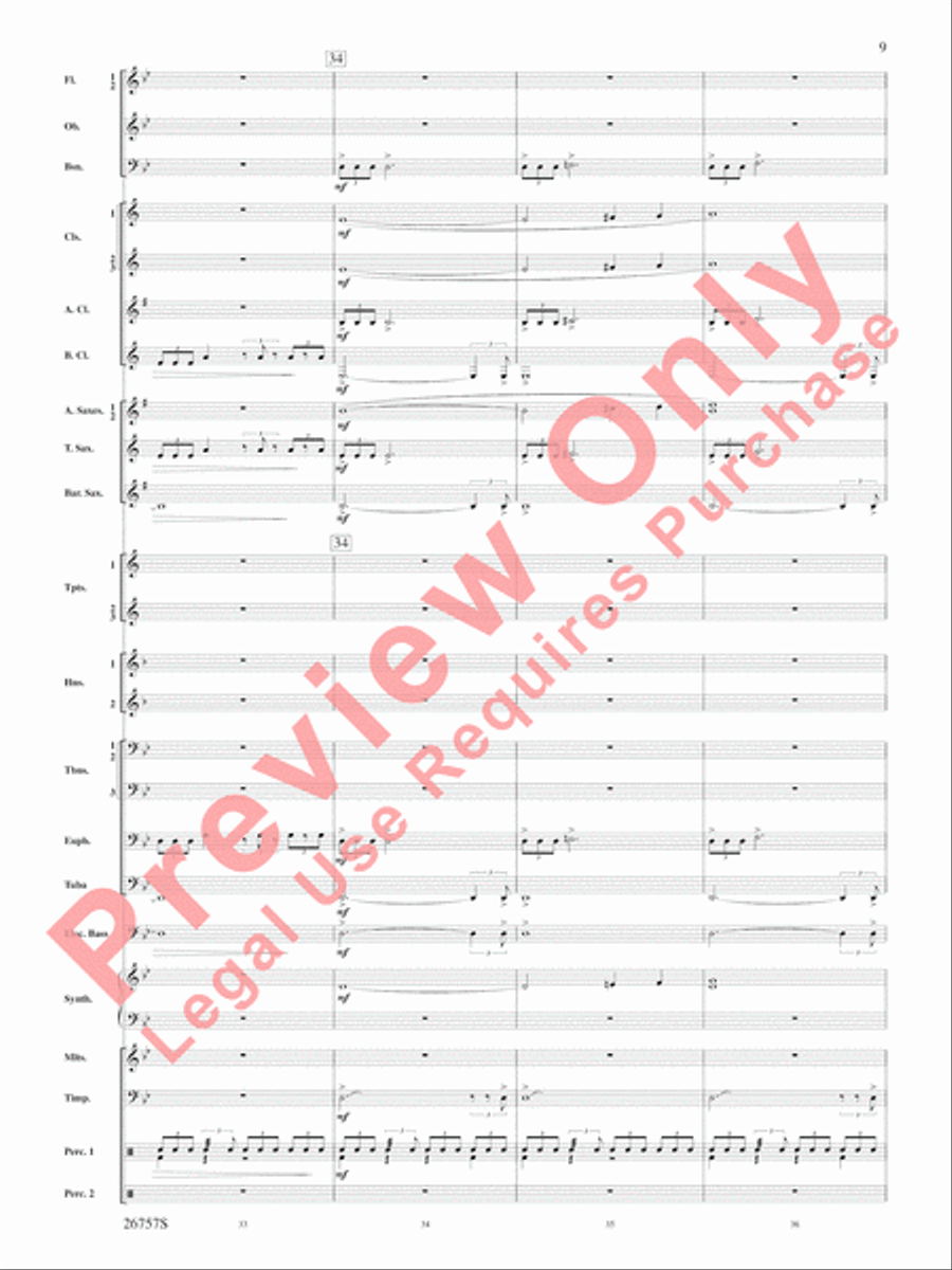 Video Games Live -- Part 1 Concert Band scores gallery preview page 10