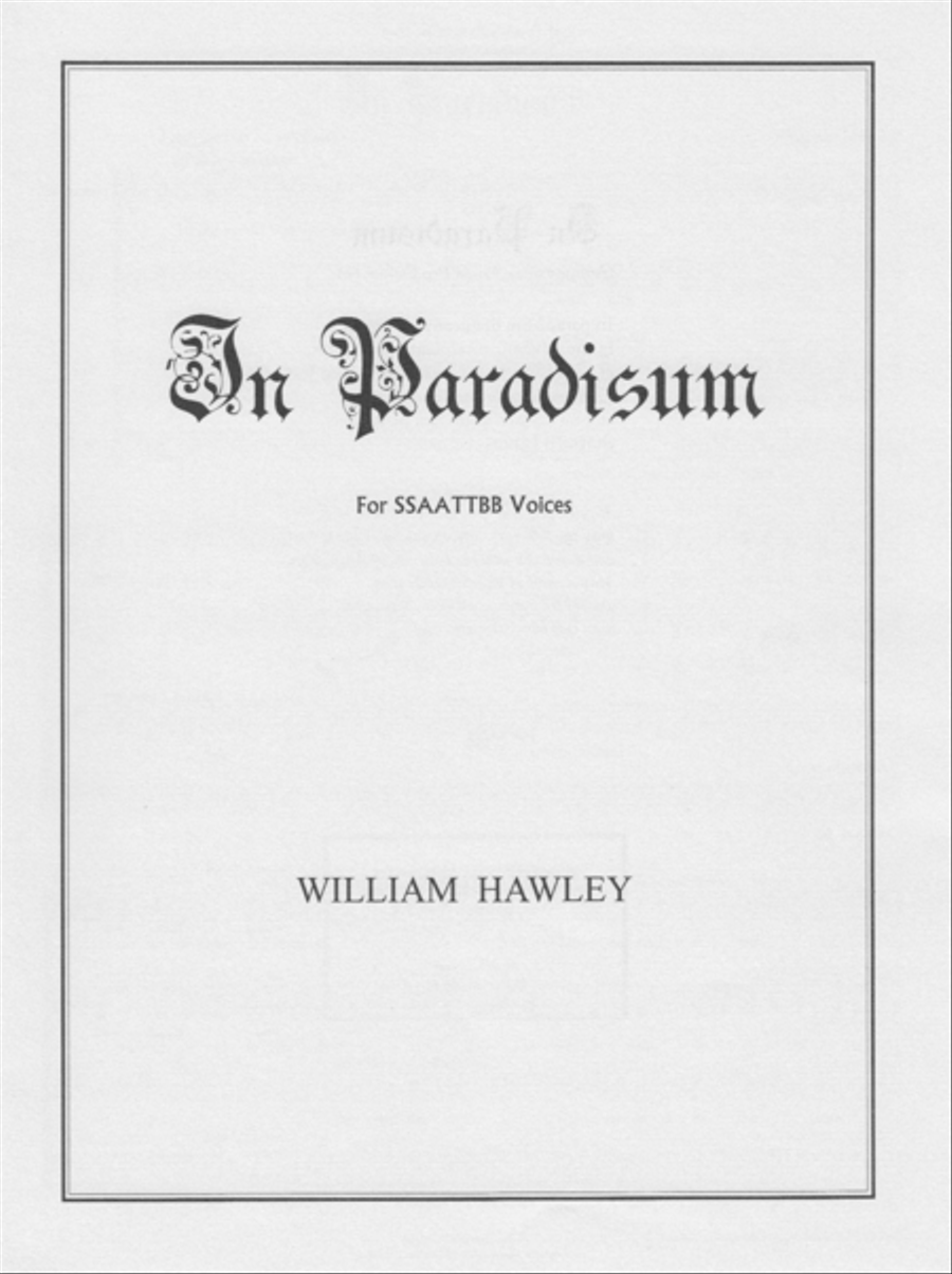 in paradisium SSAATTBB scores gallery preview page 1