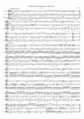 Handel - Aria (clarinet trio)