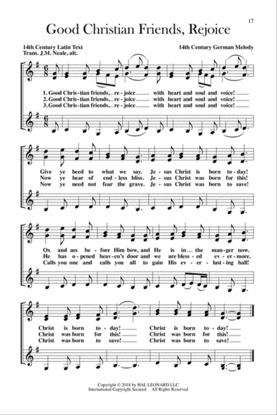 The Christmas Caroling Songbook SSA scores gallery preview page 4