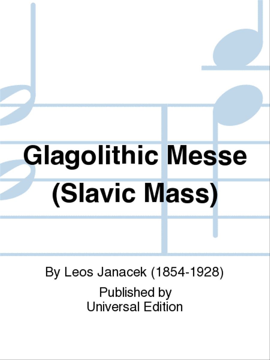 Glagolithic Messe 4-Part scores gallery preview page 1