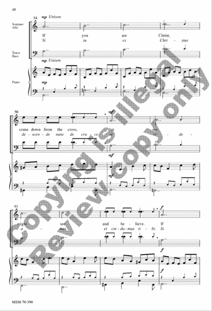 Seven Last Words Seven Last Words 4-Part scores gallery preview page 26