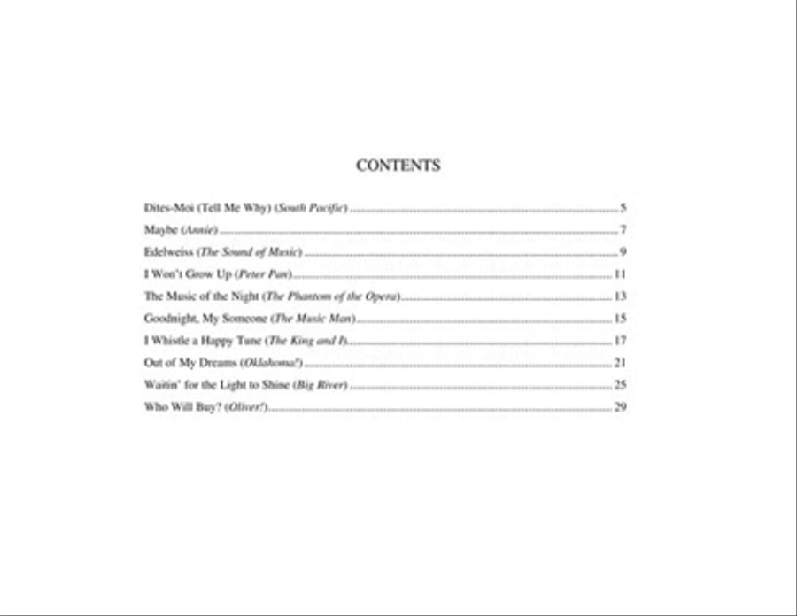 Teaching Little Fingers to Play Broadway Songs Piano Method scores gallery preview page 2