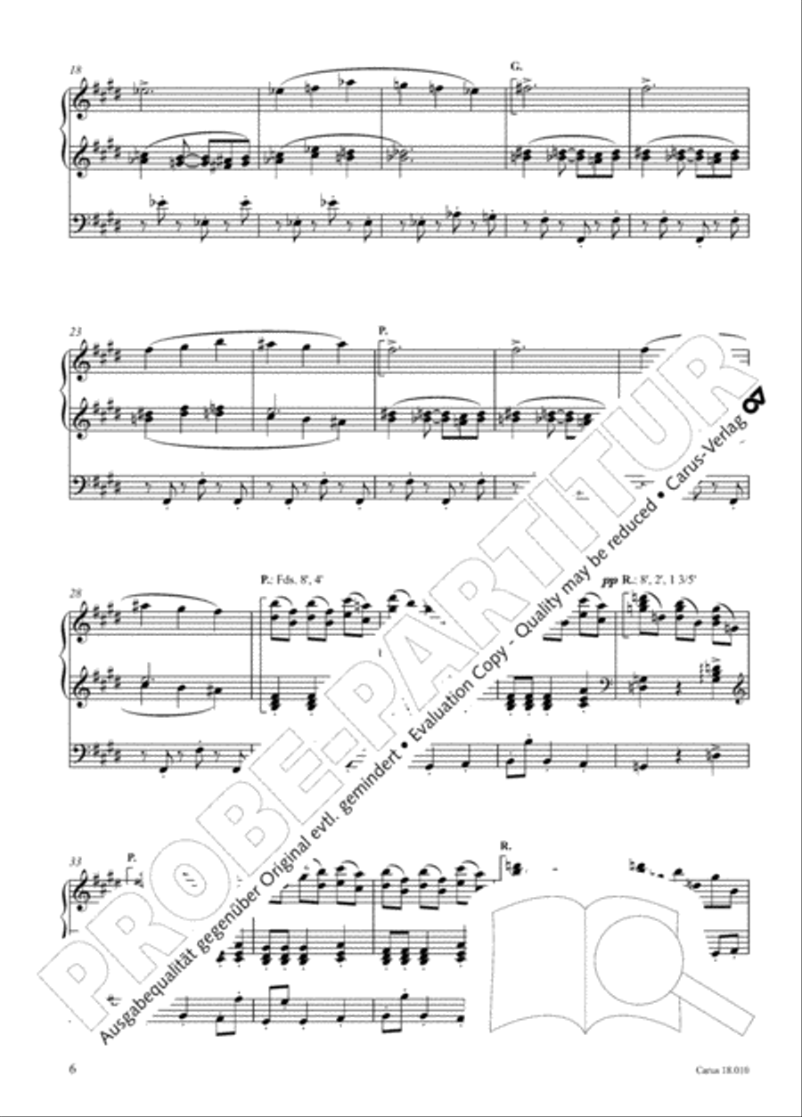 Danse (Tarantelle styrienne) Organ scores gallery preview page 7
