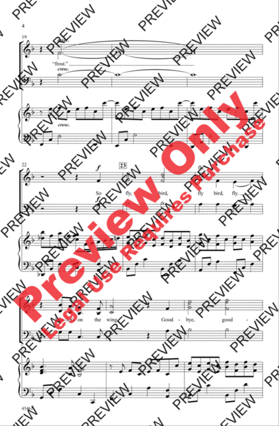 Something Told the Wild Geese 3-Part scores gallery preview page 11