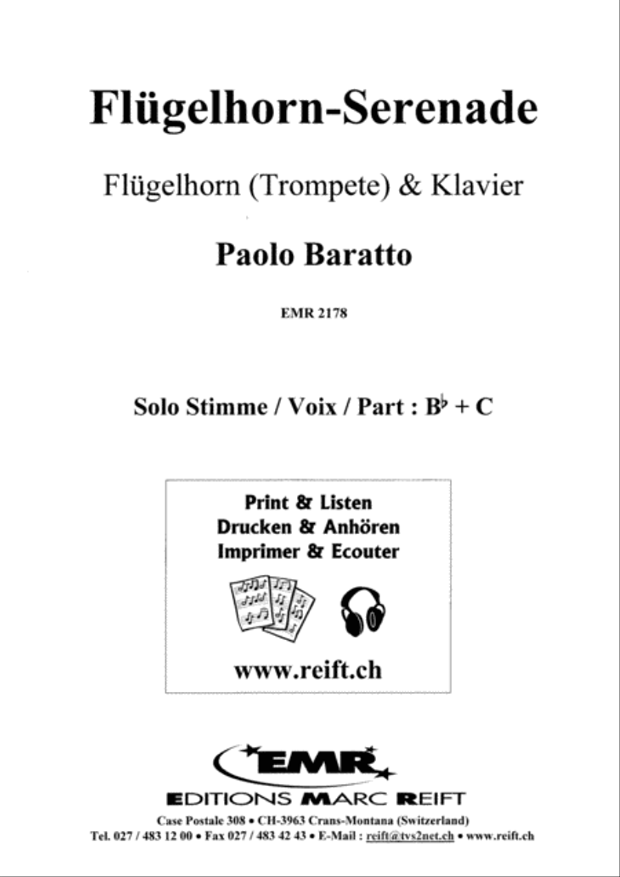 Flugelhorn-Serenade Cornet scores gallery preview page 6