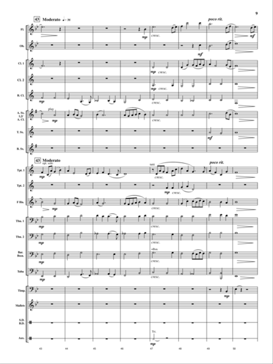 Cedar Creek Sketches Cedar Creek Sketches Concert Band scores gallery preview page 8