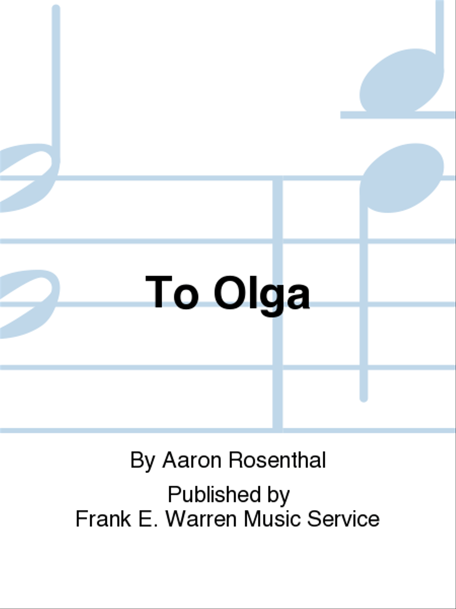 To Olga 4-Part scores gallery preview page 1