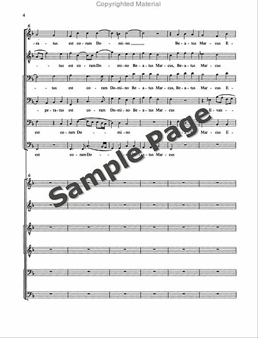 Virtute magna Virtute magna Mixed Choir scores gallery preview page 5