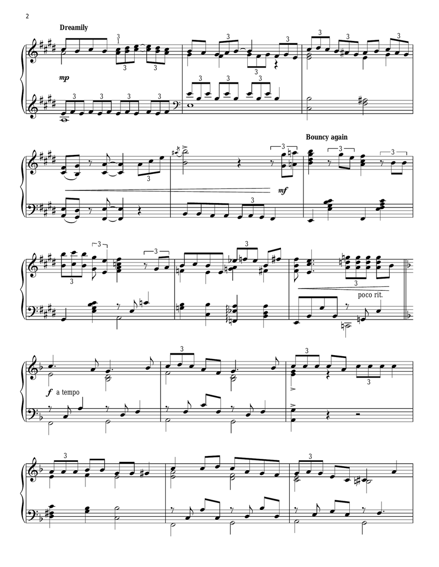 In Summer (from Frozen) Piano Solo scores gallery preview page 2