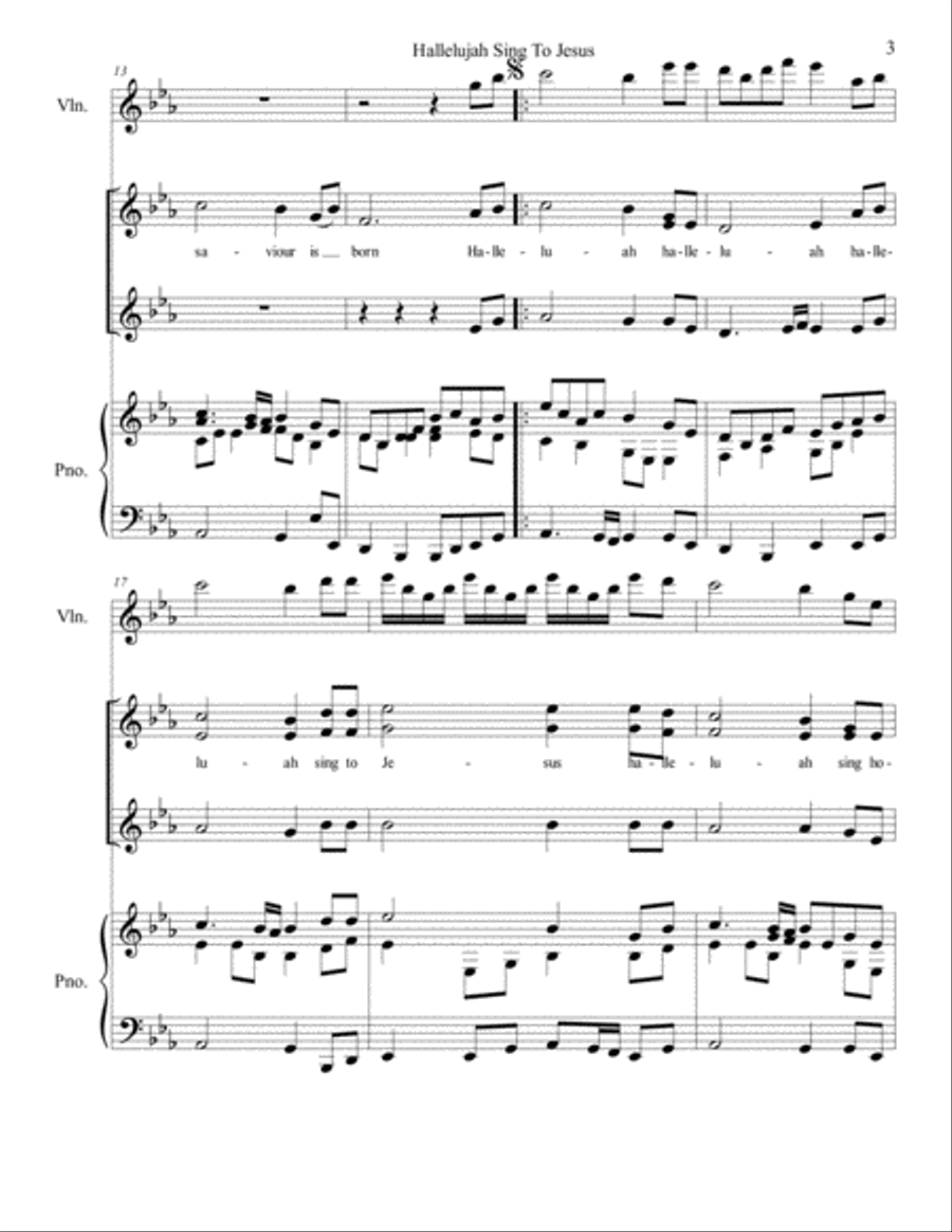 Choral piano Choral piano 4-Part scores gallery preview page 3