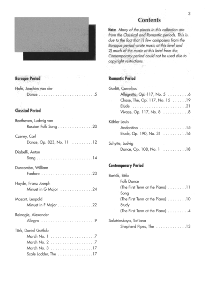 First Favorite Classics, Book 1 Easy Piano scores gallery preview page 4