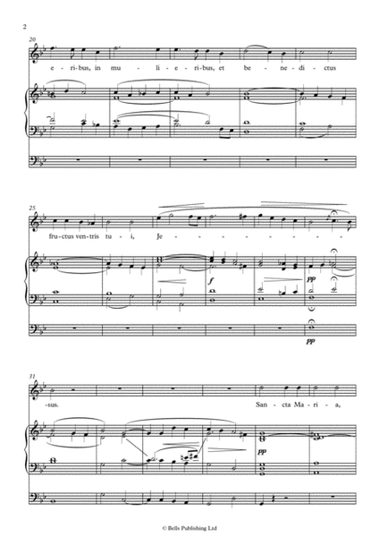 Ave Maria, Op. 19B No. 1 (B-flat Major)