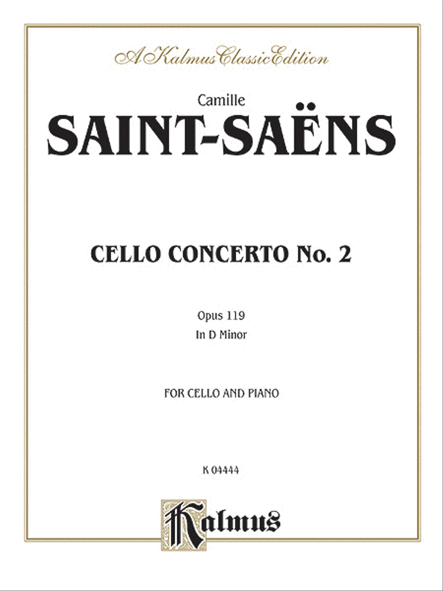 Cello Concerto #2 Small Ensemble scores gallery preview page 1