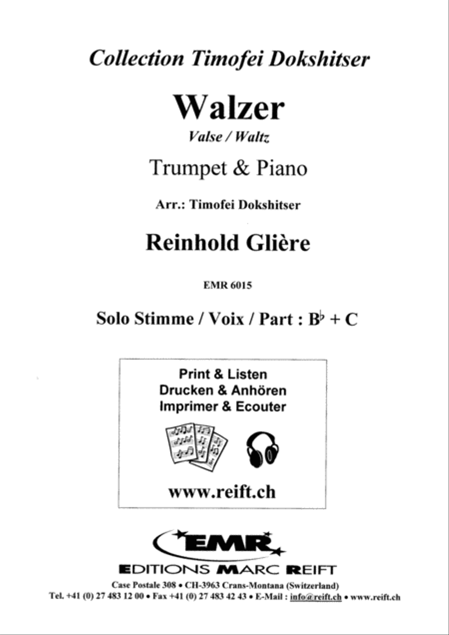 Walzer Walzer Trumpet Solo scores gallery preview page 2