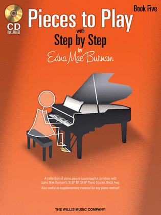 Book cover for Pieces to Play - Book 5 with CD