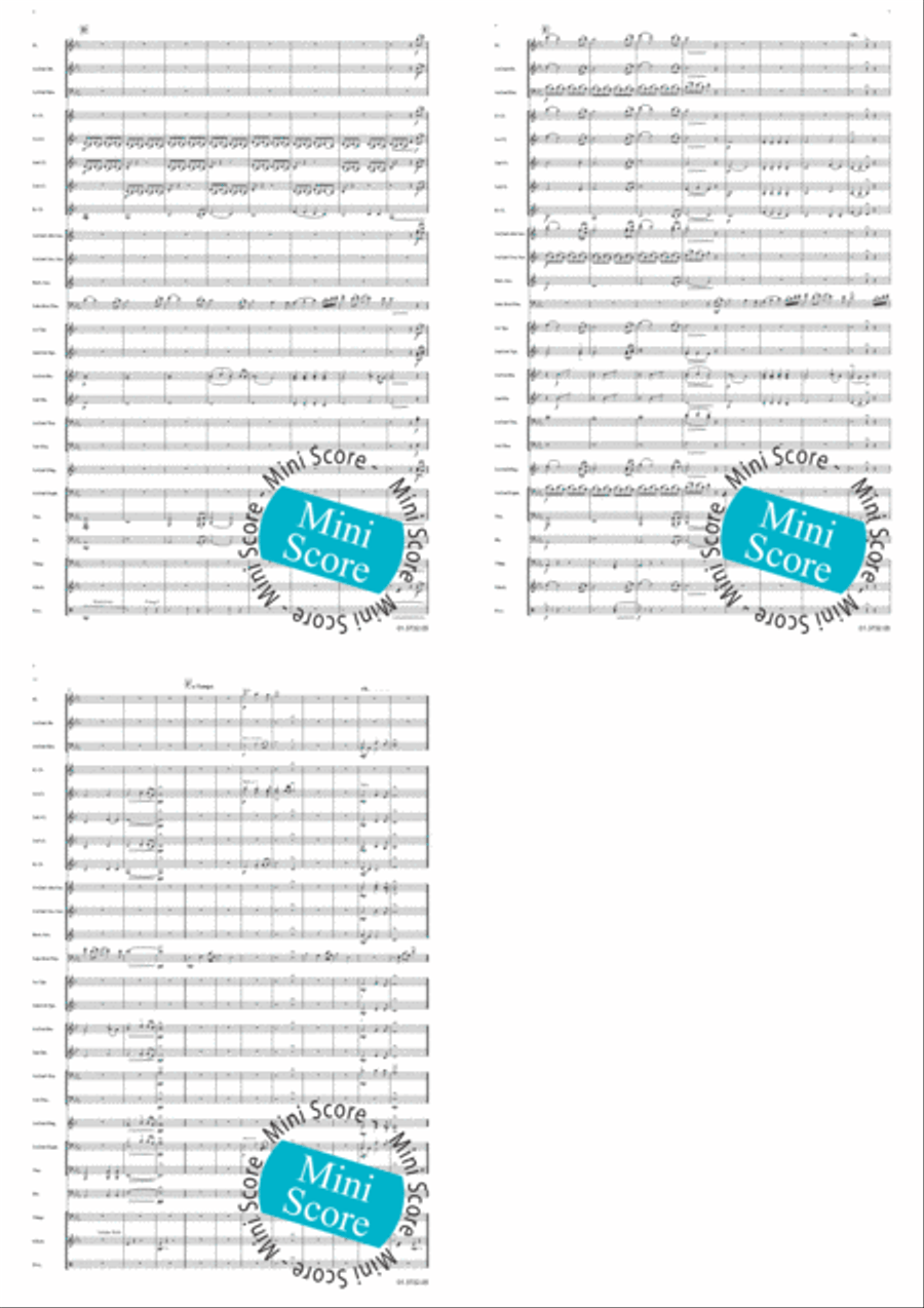 Abendsterne Concert Band scores gallery preview page 4