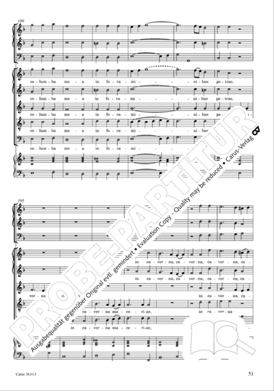 Membra Jesu nostri SSATB scores gallery preview page 67
