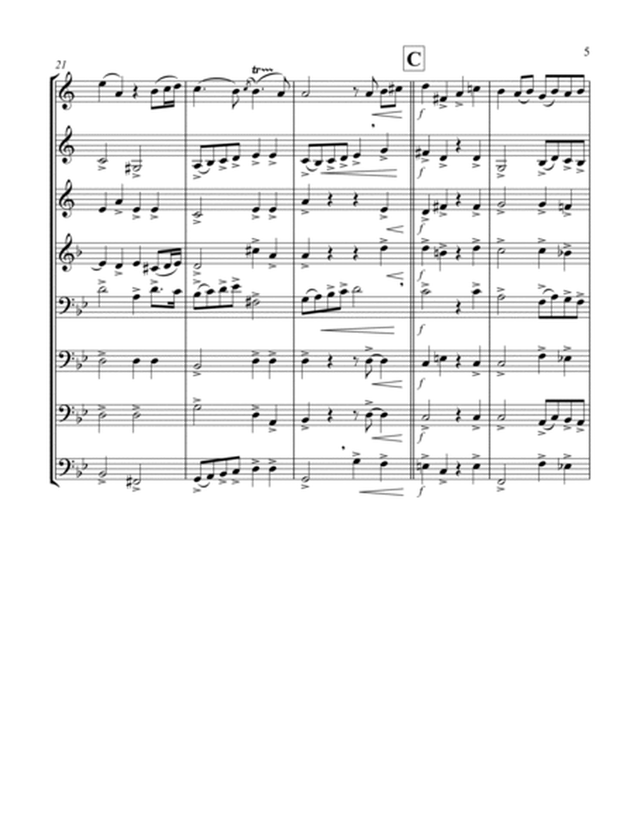 La Vigilance (from "Heroic Music") (Bb) (Brass Octet - 3 Trp, 1 Hrn, 2 Trb, 1 Euph, 1 Tuba)