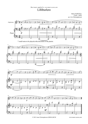 Lilliburlero - Euphonium and Piano