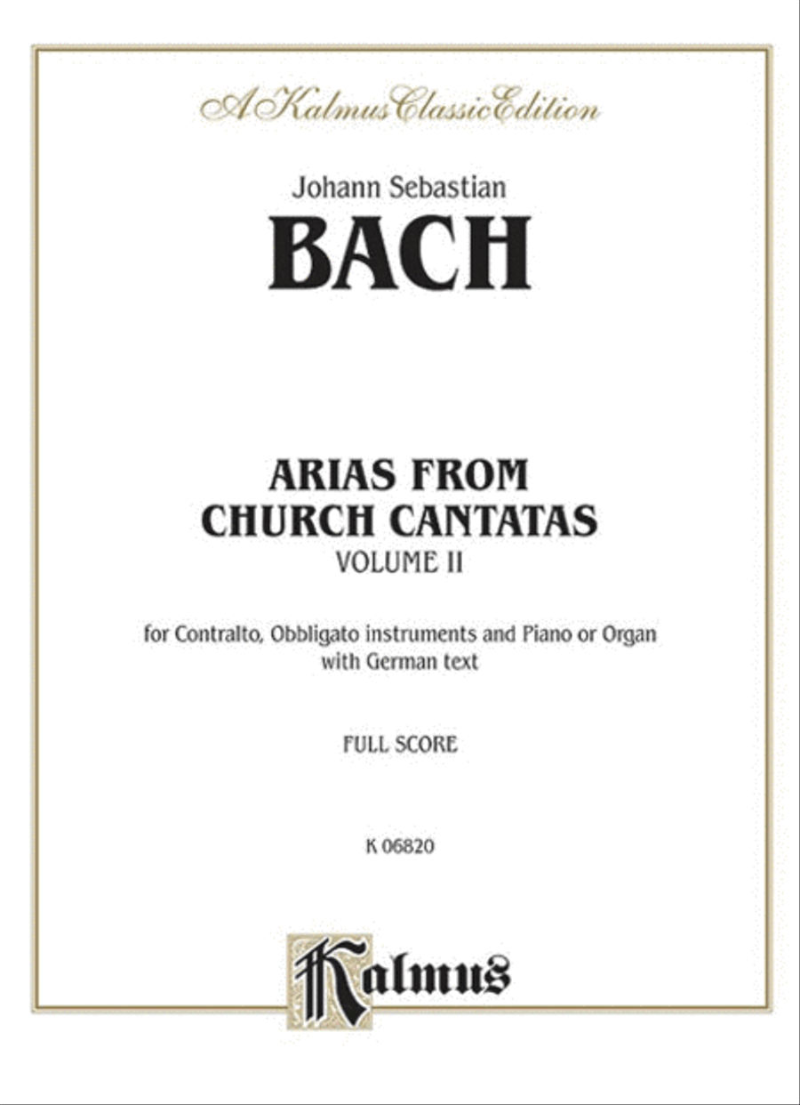 Contralto Arias (12 Sacred), Volume 2 Voice Solo scores gallery preview page 1