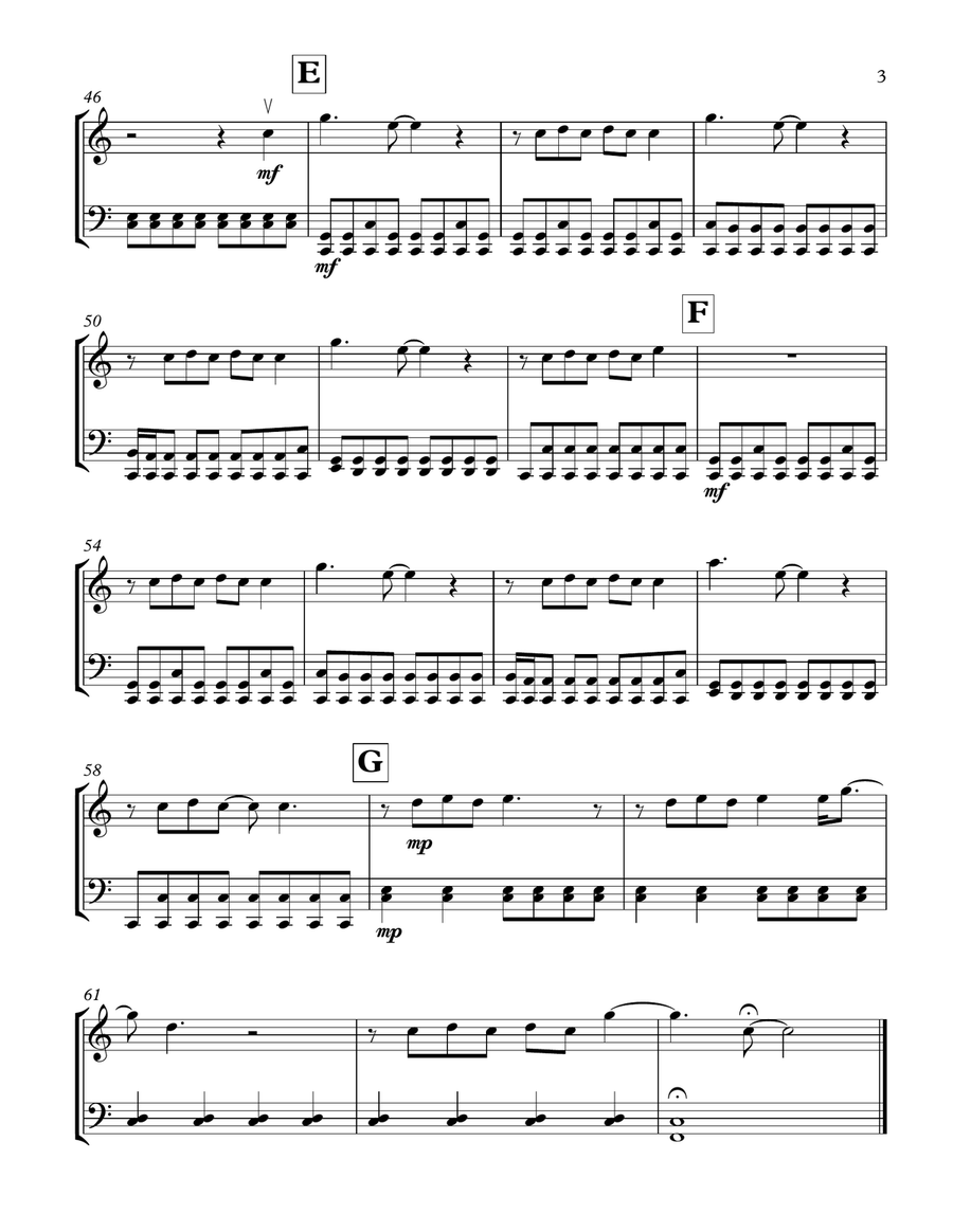 Yellow String Duet scores gallery preview page 4