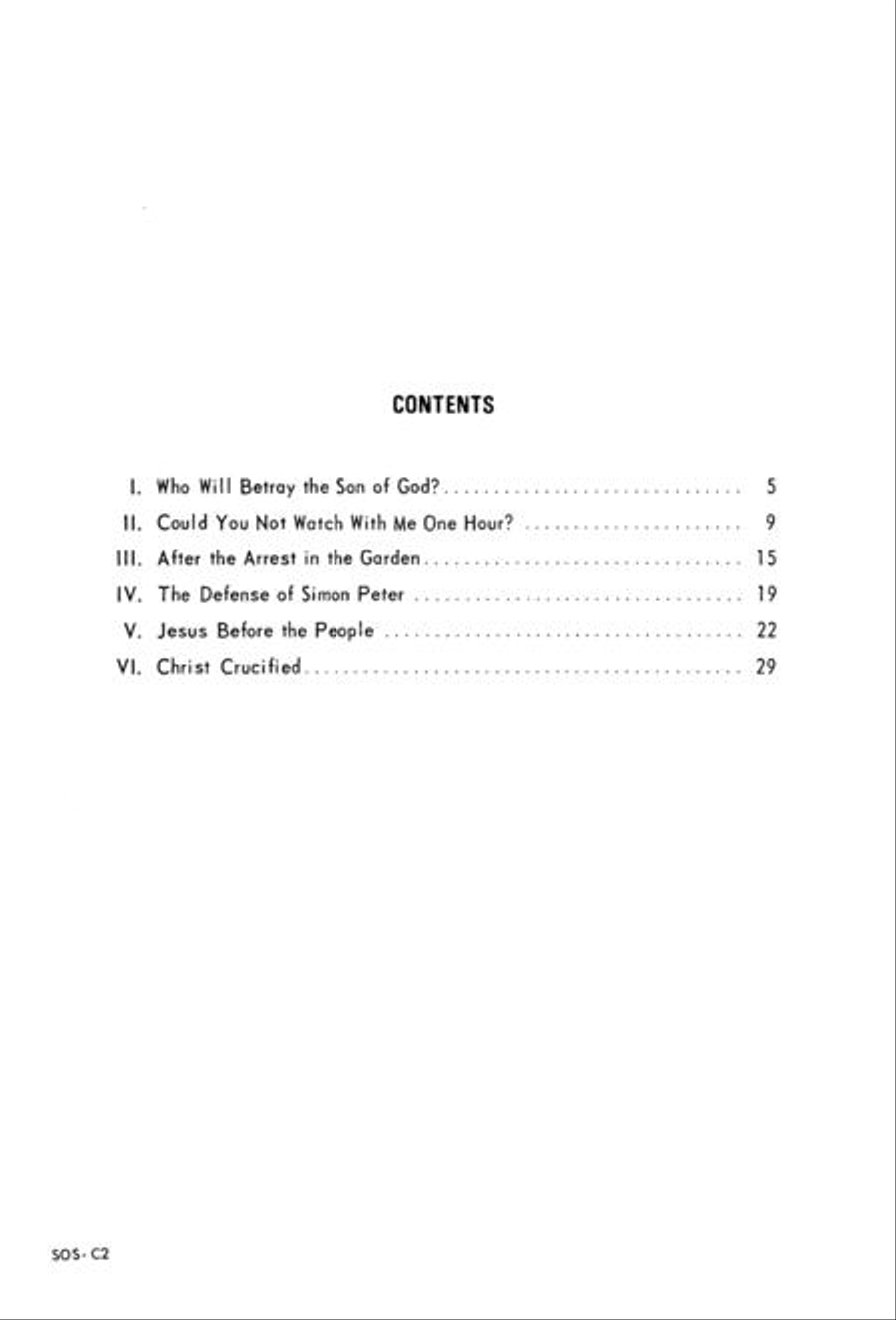 A Service of Shadows 4-Part scores gallery preview page 2