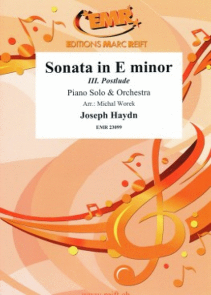 Sonata in E minor image number null