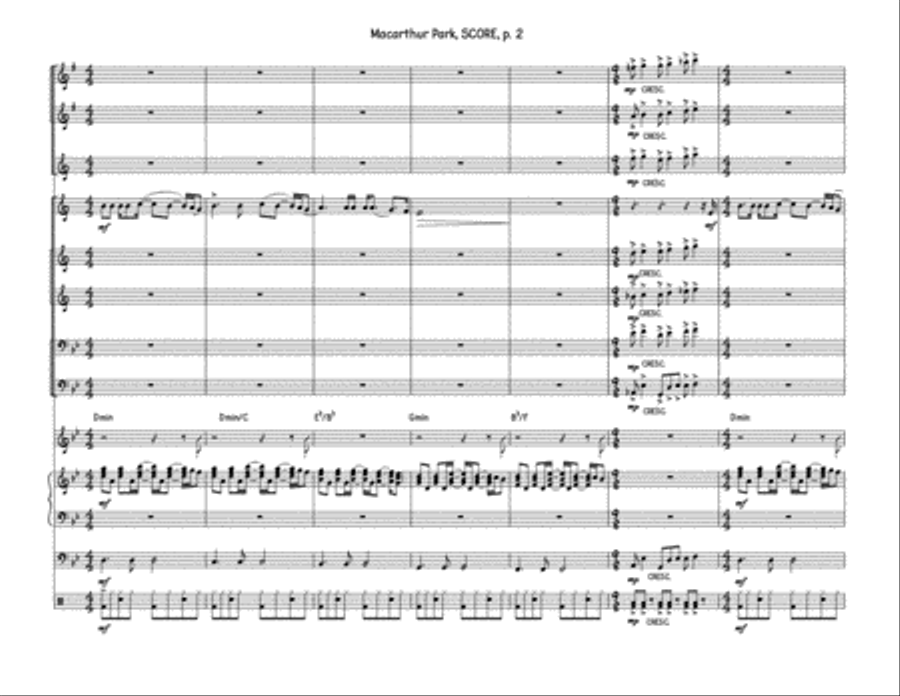 Macarthur Park Jazz Ensemble scores gallery preview page 2