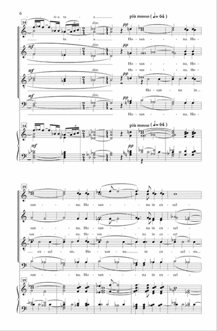 Sanctus (London) Divisi scores gallery preview page 5