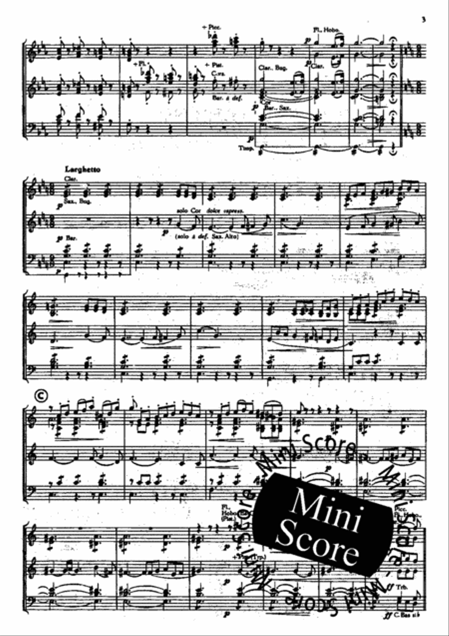 Martha Fanfare Band scores gallery preview page 4