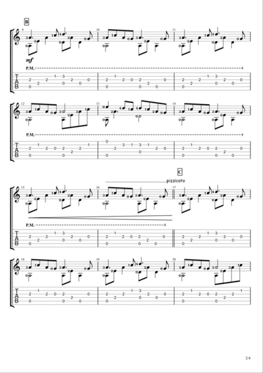 The Hanging Tree Acoustic Guitar scores gallery preview page 2