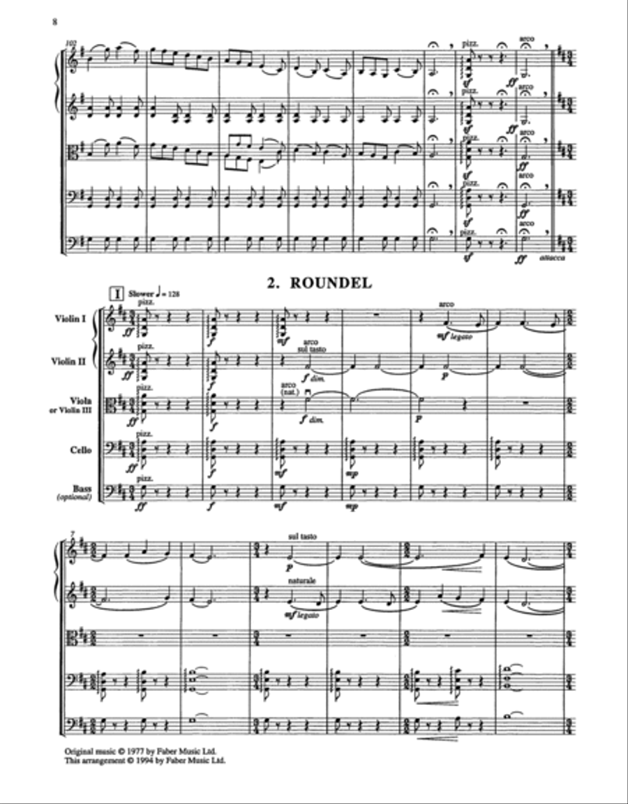 Welcome Suite Welcome Suite String Orchestra scores gallery preview page 3