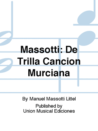 De Trilla Cancion Murciana