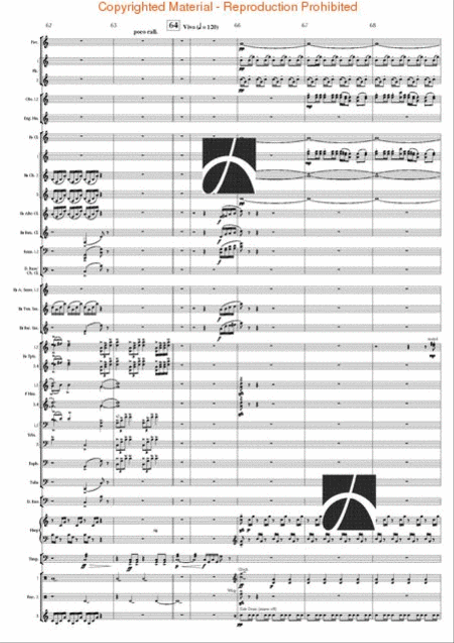 Aquarium Concert Band scores gallery preview page 12