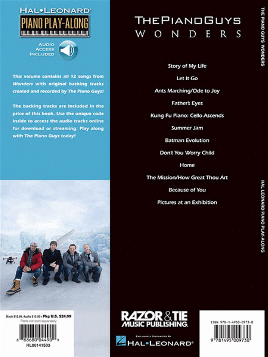 The Piano Guys - Wonders The Piano Guys - Wonders Piano, Vocal, Guitar scores gallery preview page 2