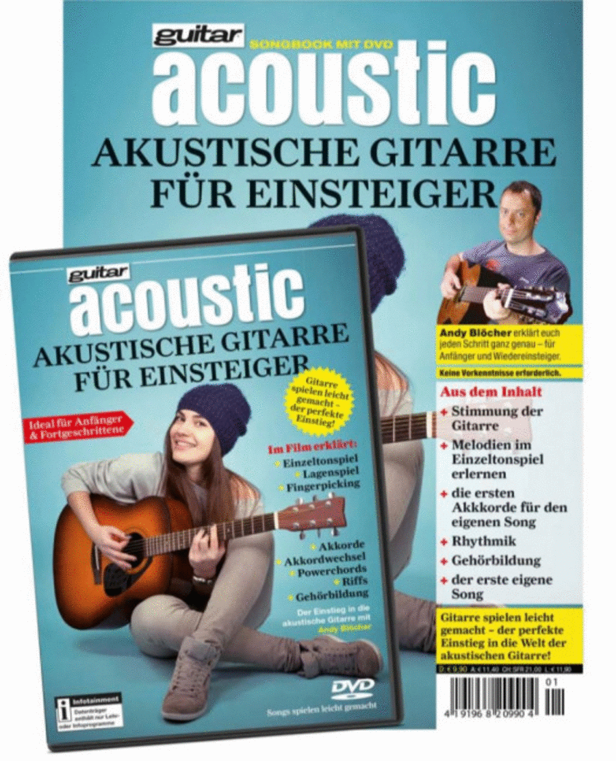 guitar acoustic - Akustische Gitarre für Einsteiger Acoustic Guitar scores gallery preview page 1