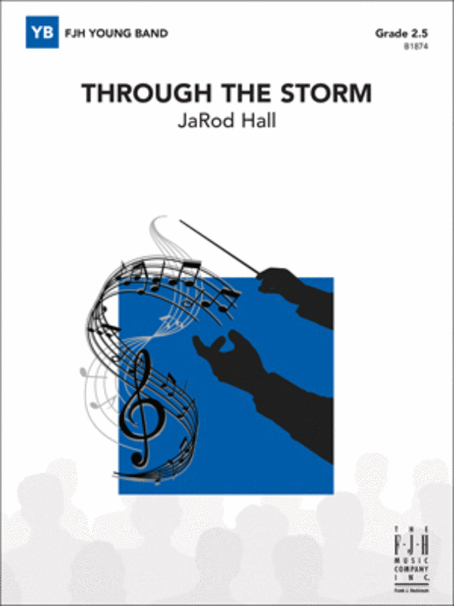 Through the Storm Concert Band scores gallery preview page 1