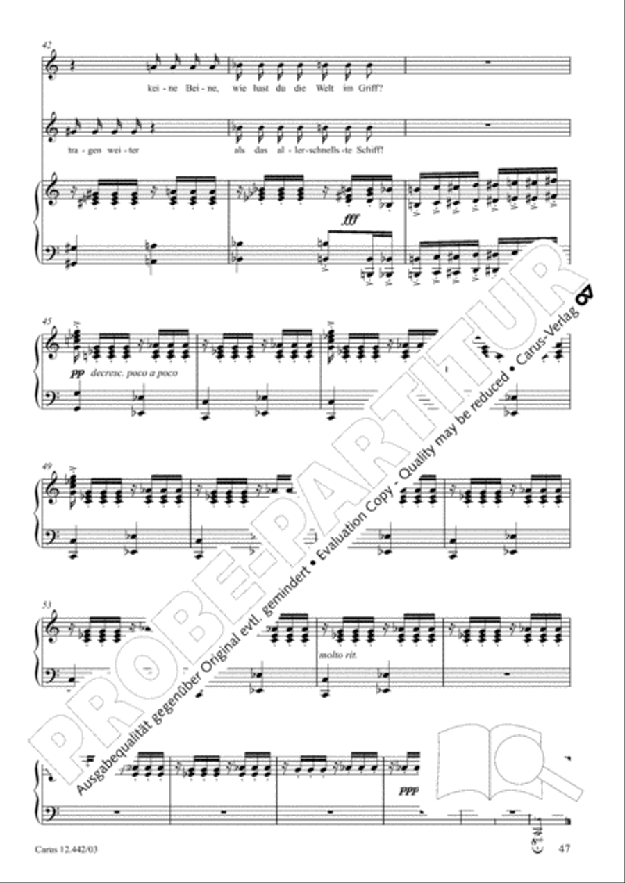 Der kleine Prinz 3-Part scores gallery preview page 49
